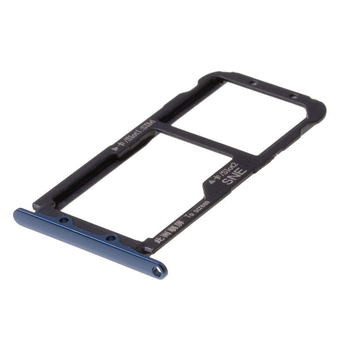 For Huawei Mate 20 Lite Replacement SIM & Micro SD Card Tray (Blue)-Repair Outlet