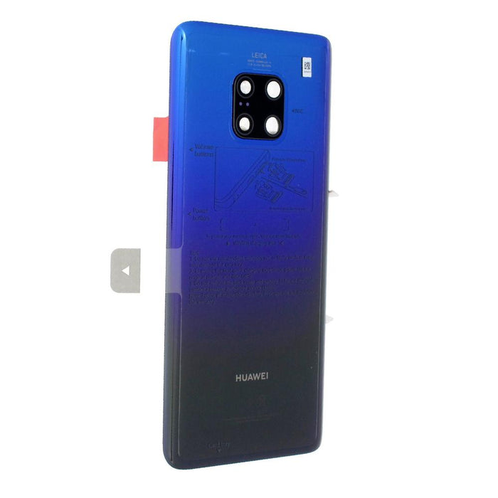For Huawei Mate 20 Pro Replacement Rear Battery Cover Inc Lens with Adhesive (Twilight)-Repair Outlet