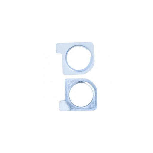 For Huawei Nova 4e Replacement Home Button Ring (Silver)-Repair Outlet