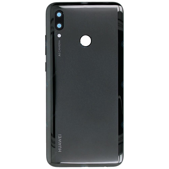 For Huawei P Smart 2019 Replacement Rear Battery Cover Inc Lens with Adhesive (Black)-Repair Outlet