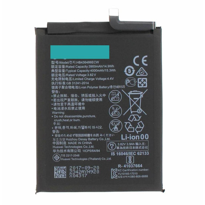 For Huawei P20 Pro / Mate 10 / Mate 10 Pro Replacement Battery 4000mAh-Repair Outlet