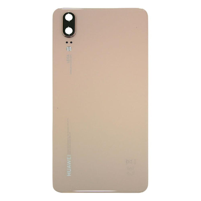 For Huawei P20 Replacement Rear Battery Cover Inc Lens with Adhesive (Pink)-Repair Outlet