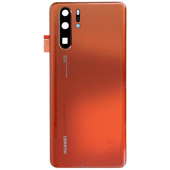 For Huawei P30 Pro Replacement Rear Battery Cover Inc Lens with Adhesive (Amber Sunrise)-Repair Outlet