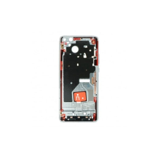 For Huawei P40 Pro Plus Replacement Front Housing (White)-Repair Outlet
