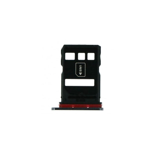 For Huawei P40 Replacement Sim Card Tray (Black)-Repair Outlet