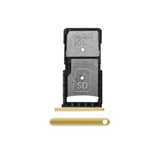 For Motorola Moto Droid Turbo 2 (XT1585) Replacement Sim Card Tray (Gold)-Repair Outlet