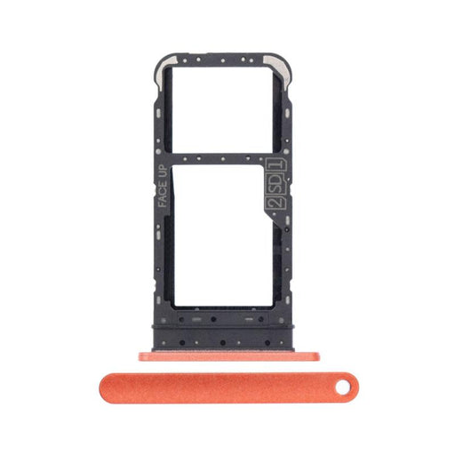 For Motorola Moto E7 Replacement Sim Card Tray (Satin Coral)-Repair Outlet