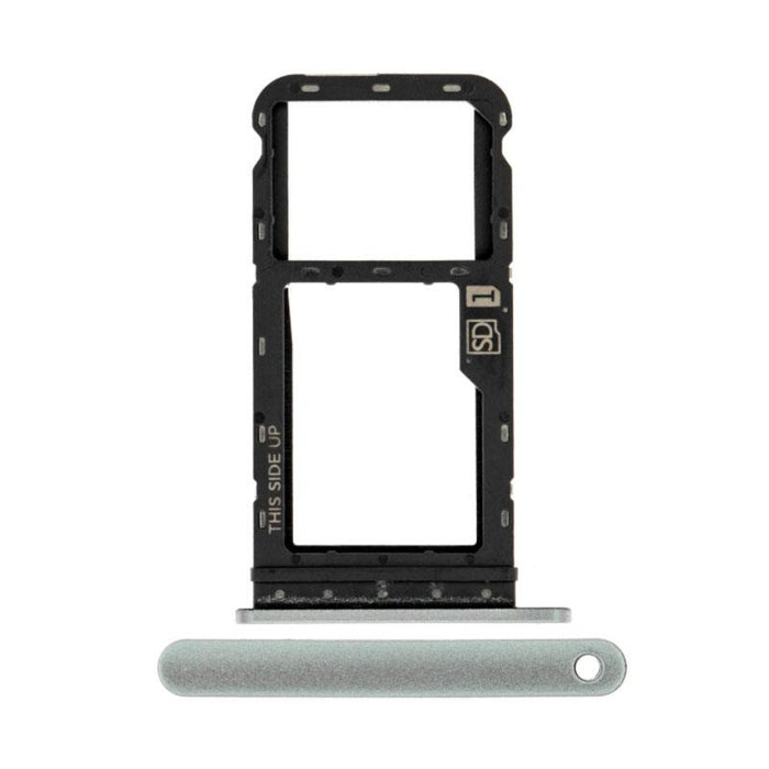 For Motorola Moto G Power Replacement Sim Card Tray (Polar Silver)-Repair Outlet