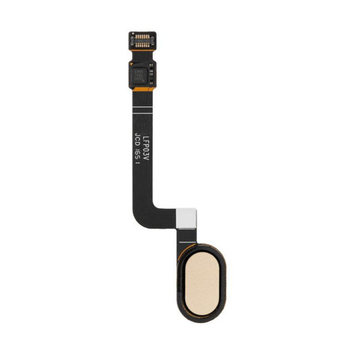 For Motorola Moto G5S Replacement Home Button With Fingerprint Sensor Flex Cable (Gold)-Repair Outlet
