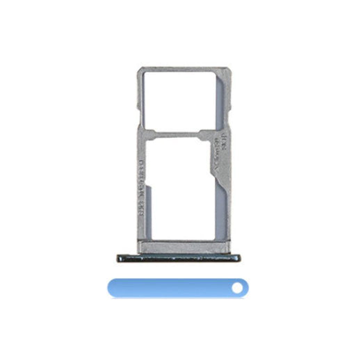 For Motorola Moto G6 Play Replacement Sim Card Tray (Blue)-Repair Outlet