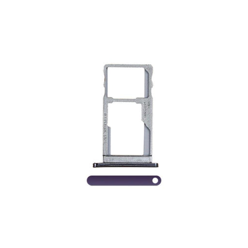 For Motorola Moto G6 Play Replacement Sim Card Tray (Purple)-Repair Outlet