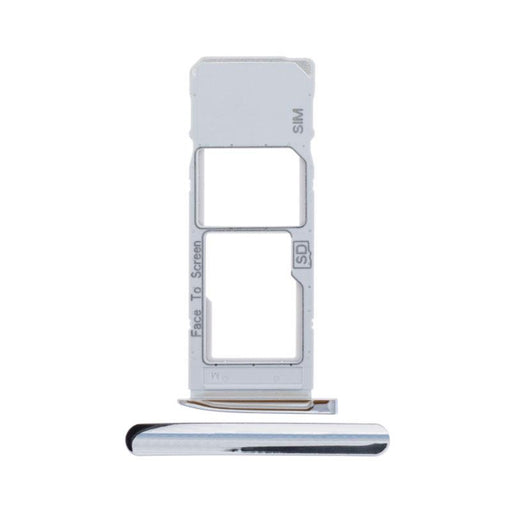 For Motorola Moto G7 Plus Replacement Sim Card Tray (Silver)-Repair Outlet