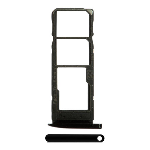 For Motorola Moto G7 Replacement Dual Sim Card Tray (Black)-Repair Outlet