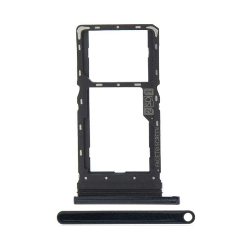 For Motorola Moto G8 Play Replacement Sim Card Tray (Black Onyx)-Repair Outlet