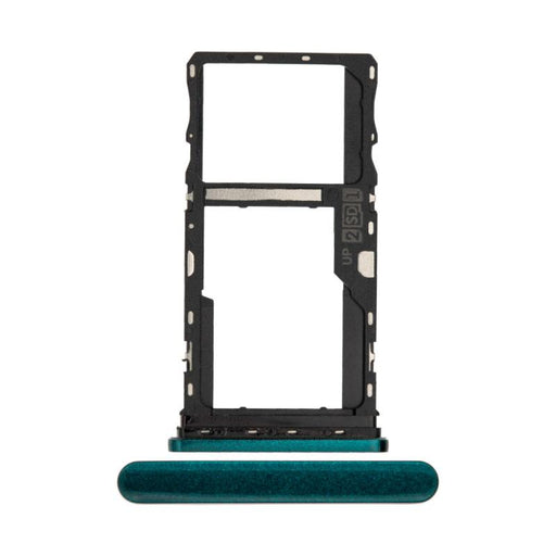 For Motorola Moto G9 Play Replacement Sim Card Tray (Forest Green)-Repair Outlet