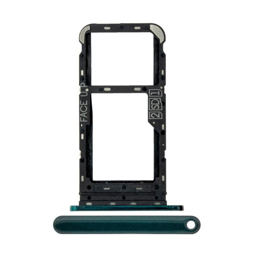 For Motorola Moto One Fusion (XT2073) Replacement Sim Card Tray (Emerald Green)-Repair Outlet