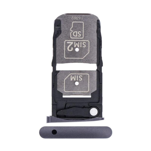 For Motorola Moto Z (XT1650-01) Replacement Sim Card Tray (Black)-Repair Outlet
