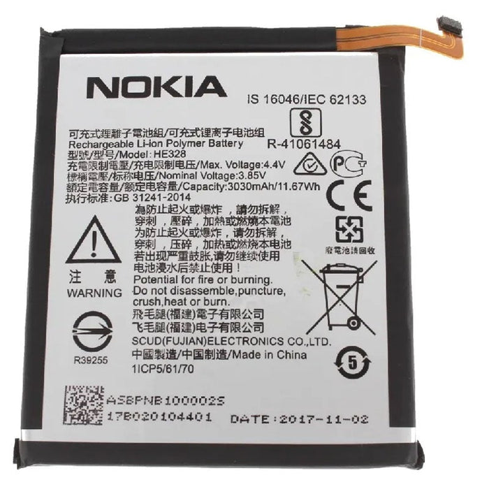 For Nokia 8 Replacement Battery 3030 mAh-Repair Outlet