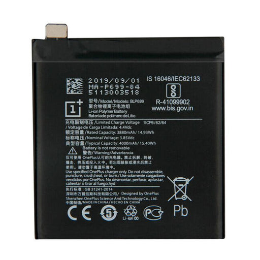 For OnePlus 7 Pro Replacement Battery 4000mAh - BLP699-Repair Outlet