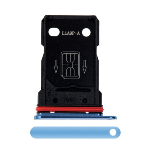 For OnePlus 7T Replacement Sim Card Tray (Glacier Blue)-Repair Outlet