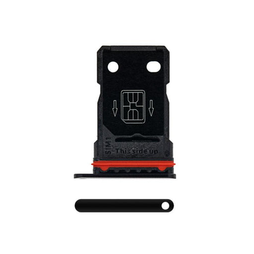 For OnePlus 8 Pro Replacement Sim Card Tray (Black Onyx)-Repair Outlet