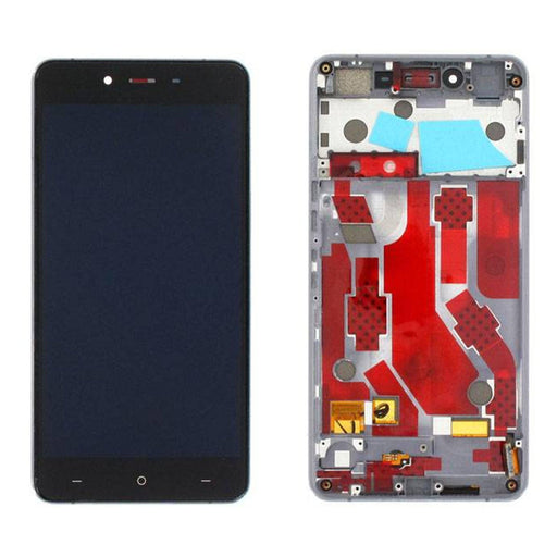 For OnePlus X Replacement Touch Screen LCD Assembly With Frame (Black)-Repair Outlet