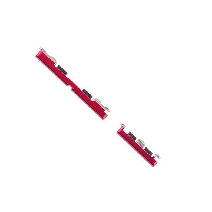 For Oppo Find X Replacement Power & Volume Button Side Buttons (Red)-Repair Outlet