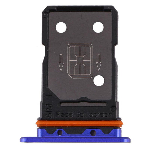 For Oppo Reno3 Pro Replacement Sim Card Tray (Blue)-Repair Outlet