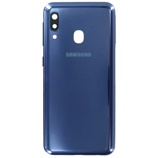 For Samsung Galaxy A20e A202 Replacement Rear Battery Cover with Adhesive (Blue)-Repair Outlet