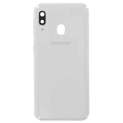 For Samsung Galaxy A20e A202 Replacement Rear Battery Cover with Adhesive (White)-Repair Outlet
