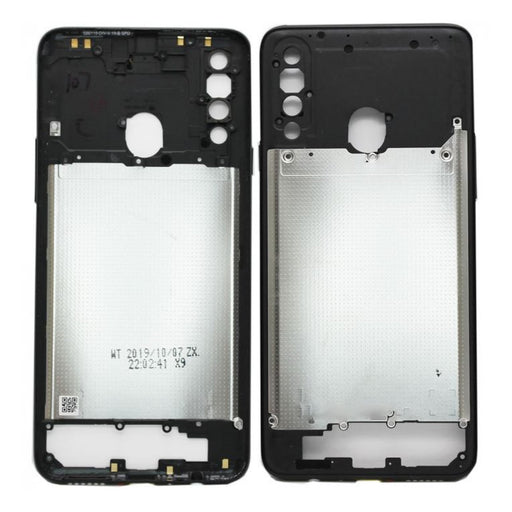 For Samsung Galaxy A20s / A207 Replacement Battery Cover Chassis With Buttons-Repair Outlet