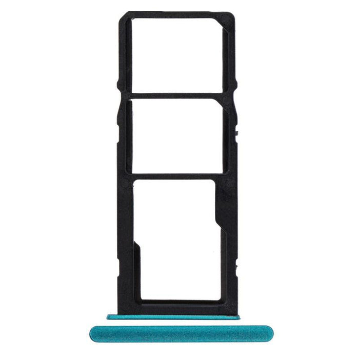 For Samsung Galaxy A21 A215 Replacement Dual Sim Card Tray (Blue)-Repair Outlet
