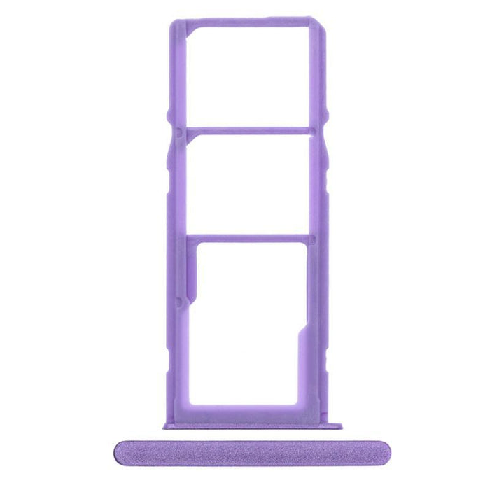 For Samsung Galaxy A21 A215 Replacement Dual Sim Card Tray (Purple)-Repair Outlet