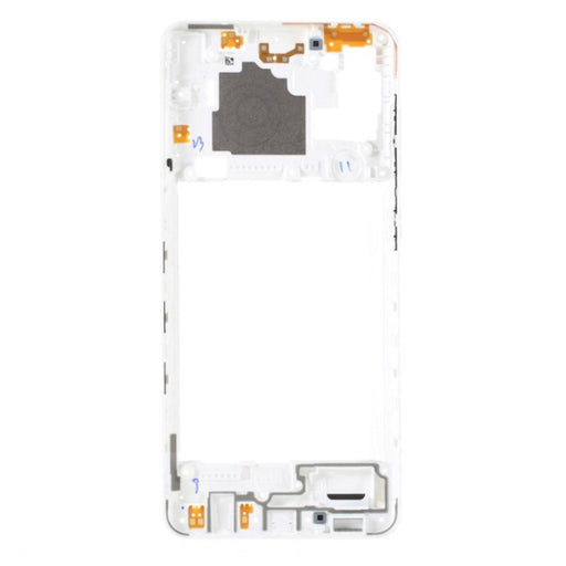 For Samsung Galaxy A21s A217 Replacement Mid Frame Chassis (White)-Repair Outlet