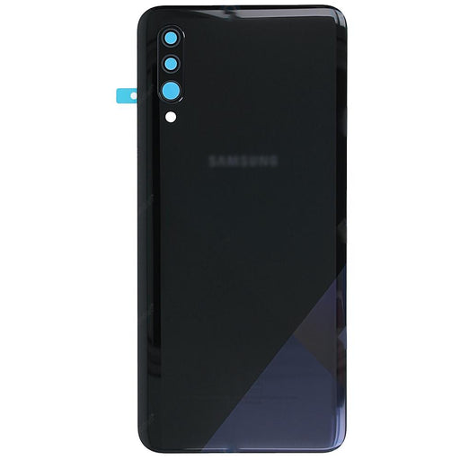 For Samsung Galaxy A30s A307 Replacement Rear Battery Cover with Adhesive (Prism Crush Black)-Repair Outlet
