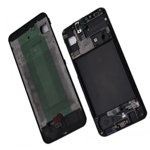 For Samsung Galaxy A30s Replacement Mid Frame Chassis Assembly (Black)-Repair Outlet