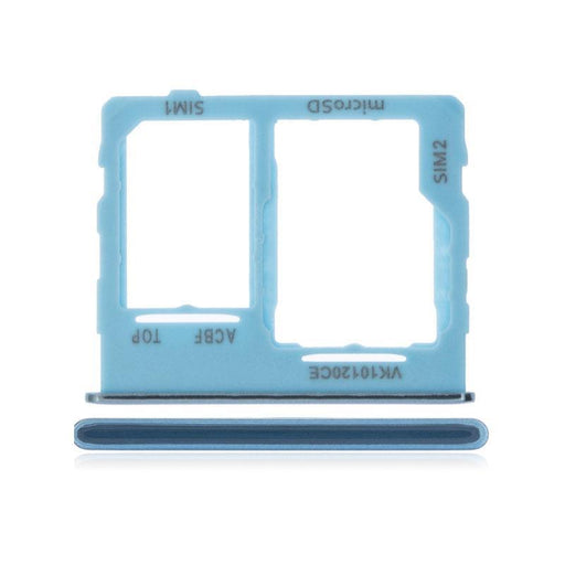 For Samsung Galaxy A32 5G A326B Replacement Dual Sim Card Tray (Awesome Blue)-Repair Outlet