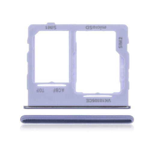 For Samsung Galaxy A32 A326B Replacement Dual Sim Card Tray (Awesome Violet)-Repair Outlet