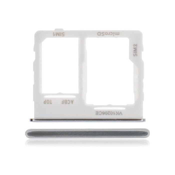 For Samsung Galaxy A32 A326B Replacement Dual Sim Card Tray (Awesome White)-Repair Outlet
