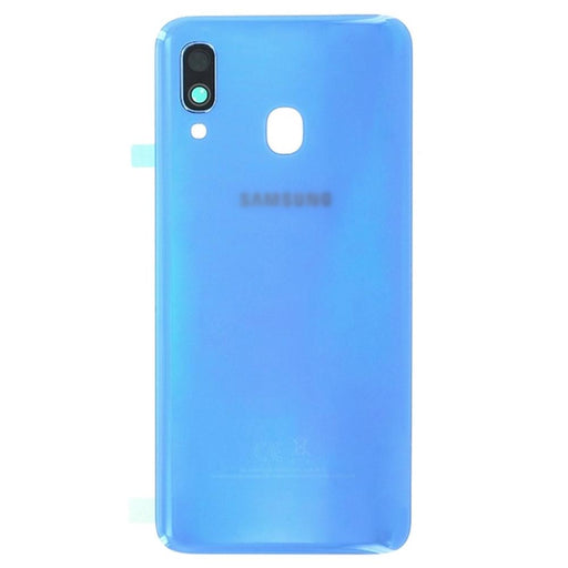 For Samsung Galaxy A40 A405 Replacement Rear Battery Cover with Adhesive (Blue)-Repair Outlet