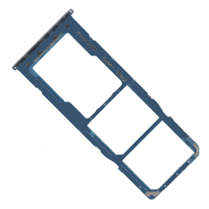 For Samsung Galaxy A50 / A505 Replacement Dual SIM & Micro SD Card Tray (Blue)-Repair Outlet