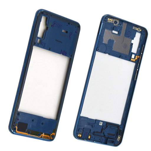 For Samsung Galaxy A50 / A505 Replacement Rear Frame Chassis Assembly With Buttons (Blue)-Repair Outlet