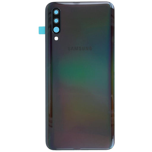 For Samsung Galaxy A50 A505 Replacement Rear Battery Cover with Adhesive (Black)-Repair Outlet