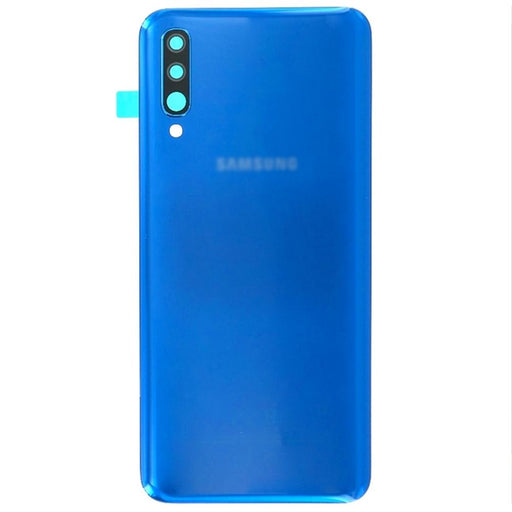 For Samsung Galaxy A50 A505 Replacement Rear Battery Cover with Adhesive (Blue)-Repair Outlet