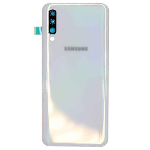For Samsung Galaxy A50 A505 Replacement Rear Battery Cover with Adhesive (White)-Repair Outlet