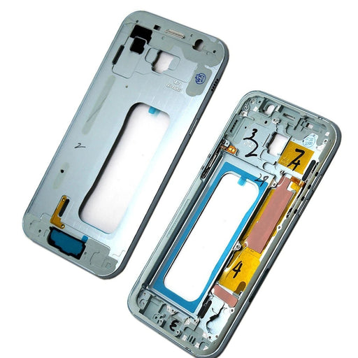 For Samsung Galaxy A520 / A5 2017 Replacement Mid Frame Chassis With Buttons (Blue)-Repair Outlet