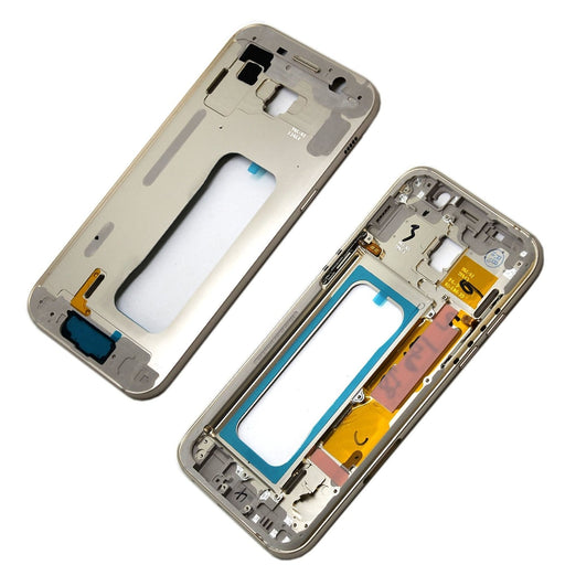 For Samsung Galaxy A520 / A5 2017 Replacement Mid Frame Chassis With Buttons (Gold)-Repair Outlet