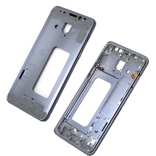 For Samsung Galaxy A530 / A8 2018 Replacement Mid Frame Chassis With Buttons (Blue)-Repair Outlet