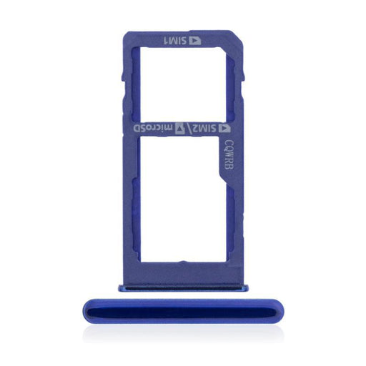 For Samsung Galaxy A60 A606 Replacement Dual Sim Card Tray (Seawater Blue)-Repair Outlet