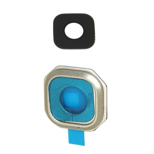 For Samsung Galaxy A7 2016 A710 Replacement Camera Lens And Bracket With Adhesive (Gold)-Repair Outlet